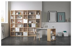 Pombal világosbarna könyvespolc, magasság 224 cm - TemaHome