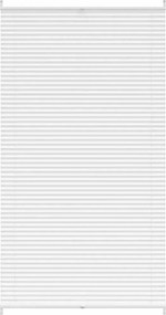 vidaXL Plisse Roló 110 x 200 cm Fehér Redős Roló