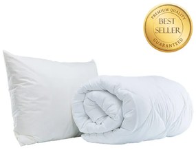 HOMA antiallergén szett fehér - egészéves paplan 140x200 cm és párna 70x90 cm