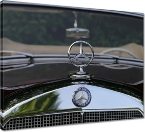 Vászonkép 50x40 Mercedes Benz bélyeg