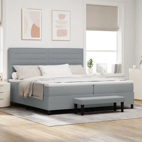 Boxspring ágy matraccal és paddal