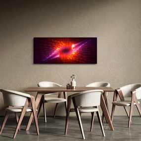 Modern tüskés absztrakció képe (120x50 cm)