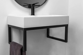 Konglomerátum mosdó GOYA 60cm + állvány