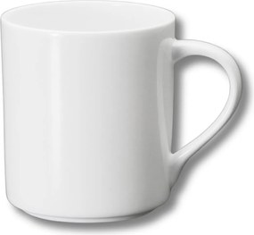 Teás- és kávéscsésze 350ml Fehér klasszikus Porcelán kerámia Wilmax