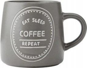 Mikasa Bögre kávéhoz eat sleep coffee repeat 400ml