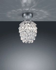 TRIO R60451006 PETTY Modern Mennyezeti Lámpa Ezüst E14 IP20