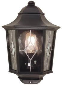 Elstead NR7-2-BLK - Kültéri fali lámpa NORFOLK 1xE27/100W/230V IP43 NR7-2-BLK
