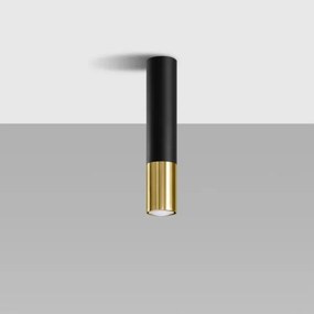 Sollux SL.0951 - Spotlámpa LOOPEZ 1xGU10/10W/230V fekete/arany