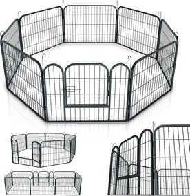 Kutyaketrec  kisállatoknak 160x160x60 cm