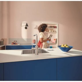 GROHE 30601DC0 - BLUE PURE mosogató csaptelep kihúzható kifolyófejjel, rozsdamentes acél