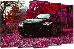 Vászonkép 150x95 Fekete Bmw Ősz