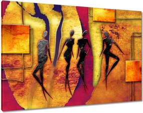 Vászonkép 100x70 Táncoló afrikai nők