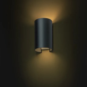 RENDL RON W 15/25 fali lámpa Monaco petróleumkék/ezüst PVC 230V LED E27 15W