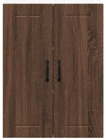 Fali konyhaszekrény Barna Tölgy 60 x 31 x 80 cm Faanyag