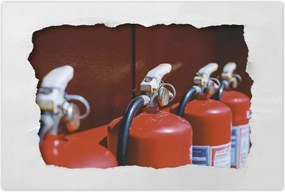 Poszterek 120x80 Piros tűzoltó készülékek