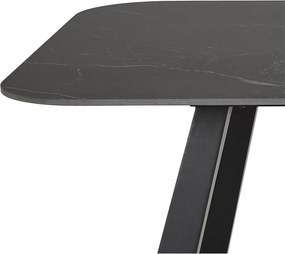 Étkezőasztal kerámia asztallappal 90x180 cm Antalya – Actona