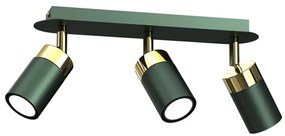 Brilagi - Spotlámpa POKER 3xGU10/25W/230V zöld