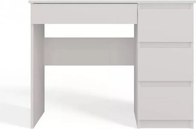 Fiókos íróasztal 98x51x76cm barna FUR1952-3