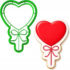 Húsvéti Mézeskalács Forma Húsvétra Valentin Napra Léggömb Szív 10cm