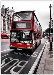 Poszterek A0 Pion Érdekes londoni busz