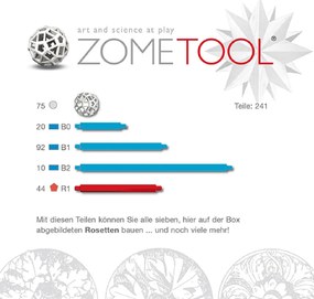 Tudományos modellező készlet - Rozetták - Rosetten