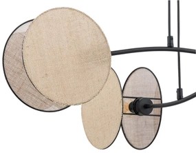 Csillár zsinóron MOTIF 4xE14/10W/230V bézs