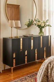 Nota 120 - Anthracite, Gold