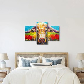 Kép - Festett tehén (90x60 cm)