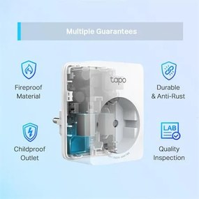 Okos dugalj, Wi-Fi, fogyasztásmérő, TP-LINK, Tapo P110 (TLTAPOP110)