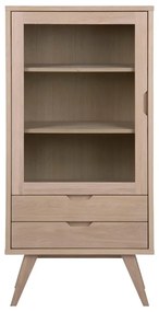 Tálalószekrény tölgyfa dekorral 72x145 cm A-Line - Actona