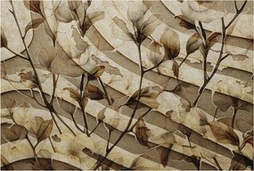 Dekoratív Fotótapéta Furnér Flizelin Klasszikus növényvilág 104x70 Ragasztó