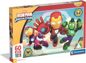 A Vasember és szupercsapata Ready 60 db-os maxi puzzle Clementoni