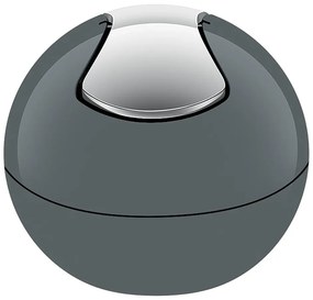 Sötétszürke műanyag szemetes 1 l Bowl – Spirella