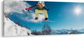 Kép - Snowboardos (120x50 cm)