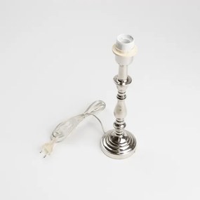 Brilagi - CERIA asztali lámpa 1xE27/60W/230V átm. 25 cm fényes króm/fehér