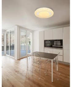 Globo 483111-28SH - LED Dimmelhető mennyezeti lámpa RADA LED/28W/230V + távirányító