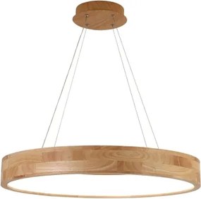 Brilagi -LED függőlámpa kábellel FALCON WOOD LED/40W/230V 3000/4000/6000K 60 cm fa