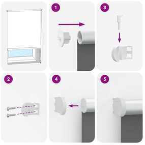 redőny Blackout 130x130 cm szövetszélesség 126,6 cm poliészter
