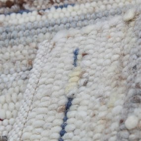 Vastag gyapjú szőnyeg Rustic 71x131 szövött modern szőnyeg