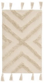Krémszínű mosható pamut szőnyeg 50x80 cm – Casa Selección