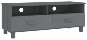 HAMAR sötétszürke tömör fenyőfa TV-szekrény 106 x 40 x 40 cm