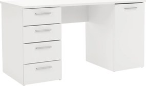 Íróasztal, fehér, EUSTACH