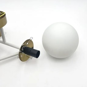 Brilagi - Felületre szerelhető csillár MALIVA 4xE14/15W/230V arany/fehér