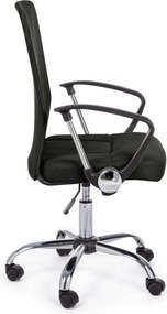 Fekete kárpitozott irodai szék Brisbane – Yes Everyday