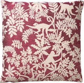 Dekoratív párnahuzat Abu Merlot 45x45 cm, bordó