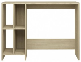 sonoma tölgy színű szerelt fa laptopasztal 102,5 x 35 x 75 cm