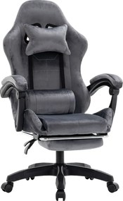 Irodai/gamer szék, szürke, LOPES