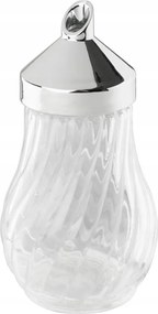 FMprofessional Multifunkciós fűszeradagoló kanál, 280 ml, üveg, ezüst