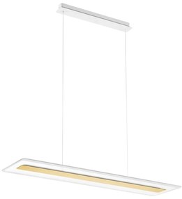 Linea Világítás 8939 - LED Csillár zsinóron ANTILE LED/45W/230V CRI 90 fehér/arany