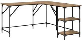 vidaXL Asztal Artisan tölgy 139 x 139 x 75 cm Faanyag